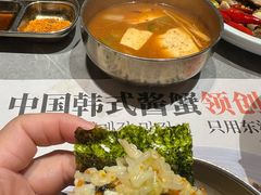 -草家酱蟹炭火烤肉店(珲春南路一店)