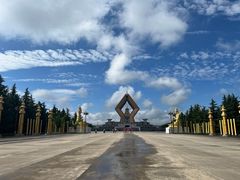 -法门文化景区-合十舍利塔