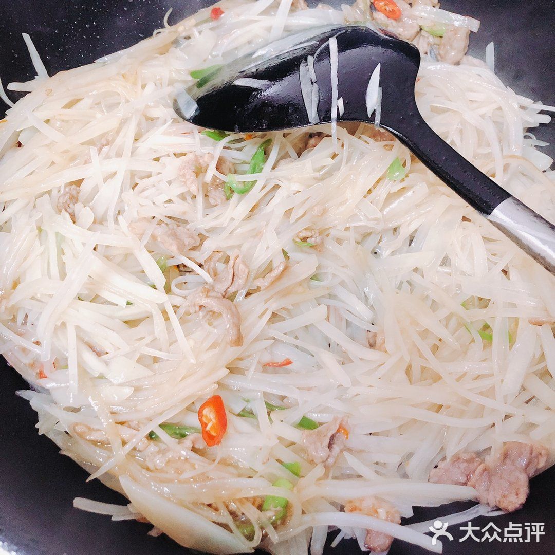 夏日必做下饭菜之脆嫩土豆丝炒肉片