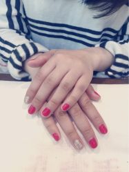 -孔雀手美甲美睫护理