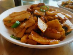 鲜笋炒烧肉-长隆农庄