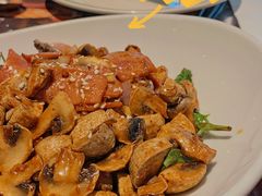 孜然烟肉口蘑-金泰西餐厅