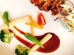 照烧鸡肉-季夏金枪鱼牛排自助餐厅(海悦天地店)