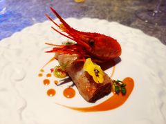 牡丹虾肉意式烩饭-九献·创意菜(亮马河饭店)
