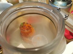 香草腌制鲜三文鱼-海棠湾洲际-涛·海底餐厅·美人鱼·自助餐·海底隧道
