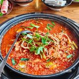 贵州豆豉地摊火锅绝啦