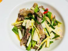 浇汁手撕椒麻鸡莜面-西贝莜面村(上海百联西郊店)