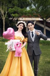 -桃子造型婚纱礼服(凤起广场店)