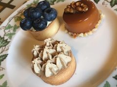 咖啡塔&nbsp;蓝莓塔&nbsp;榛果栗子蛋糕-时光花园(白鹭洲店)