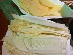 娃娃菜-鱼来顺纸上烤鱼