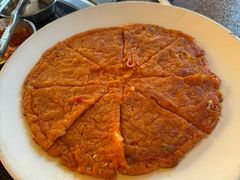 泡菜饼-包装马车·韩国料理·포장마차