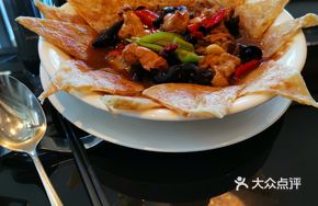 Stupid Chicken with Pancake