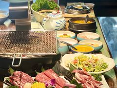 -明洞阿姨·韩式酱蟹烤肉·创意料理(三元桥店)