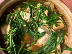 韭菜焖豆腐-天强农家菜馆