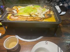 鸡汁杏鲍菇味-百岁烤鱼(华海店)