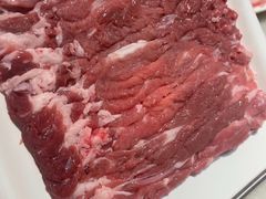 水爆手切精选羊腿肉-京门老爆三·铜锅涮肉 爆肚(望京店)