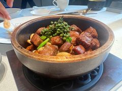 煎烹雪花牛肉-狮王府淮扬菜(老门东店)