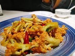 炝炒有机花菜-扬州狮子楼·非遗淮扬菜(东关街店)