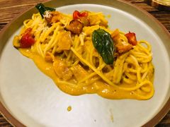 咸蛋黄南瓜意面-The Good Place好地方·Brunch·coffee(国贸店)