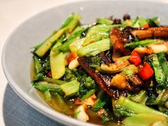 油麦菜炒鳝片-千百味红餐厅·江西菜(绿地双子塔店)