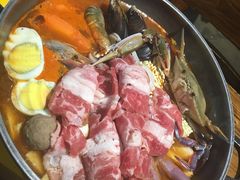 -辛明堂洞韩式芝士年糕火锅(万达店)