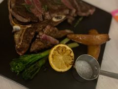 精选T骨牛排配迷迭香烤薯角M6+-Ponte 意大利餐厅