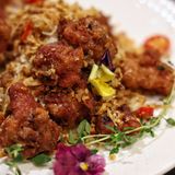 台湾菜必吃的三杯鸡和夜市炸豆腐