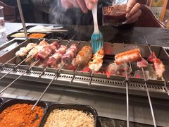 -長壹旋转烤吧 农家鸡火锅
