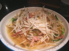 老头儿油爆虾の绿豆芽榨菜肉丝-老头儿油爆虾·知味杭州(爱琴海购物中心)