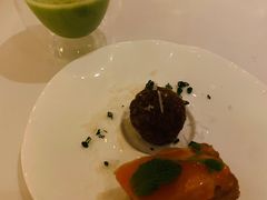 三文鱼刺身脆米-Jean Georges