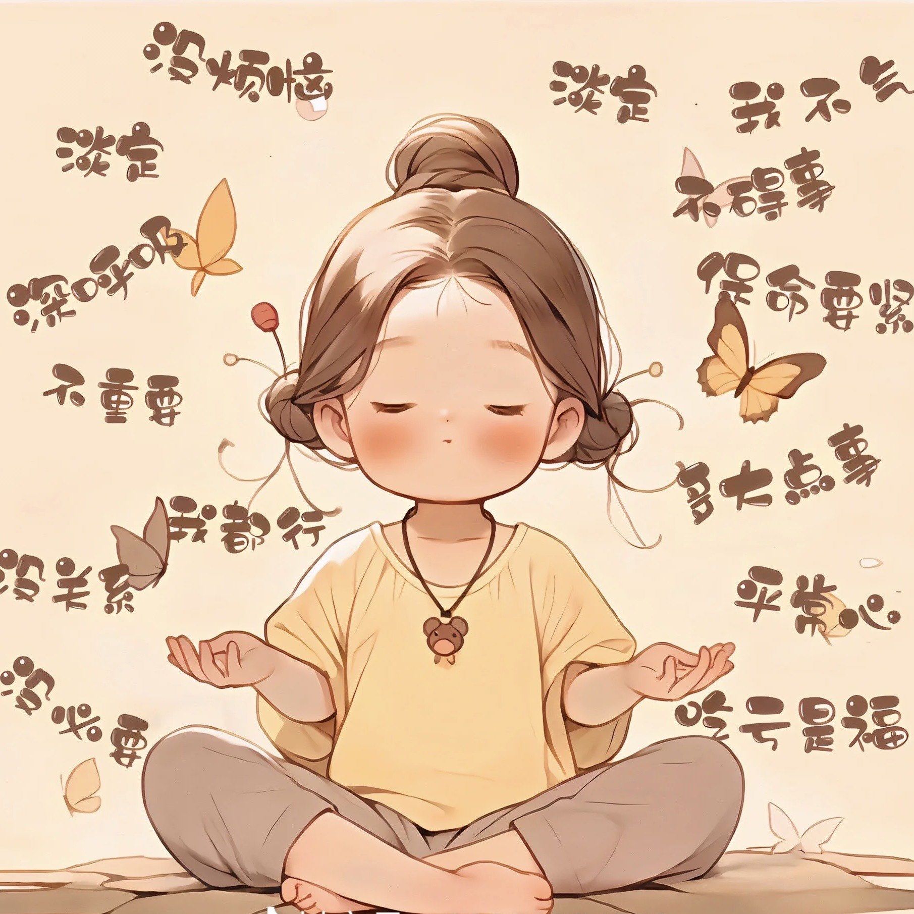 心情好插画