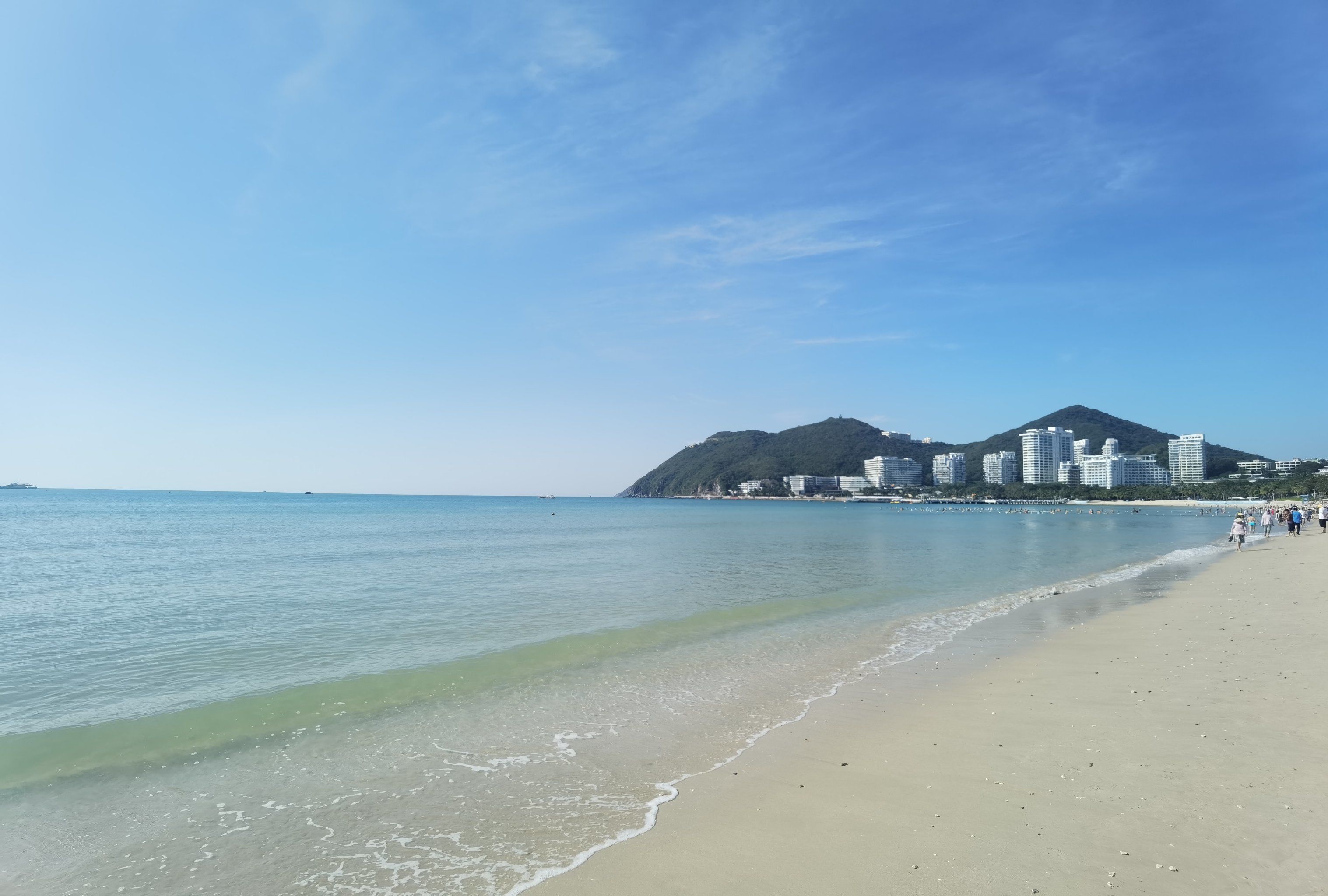 大东海,休闲海滩,沐浴阳光