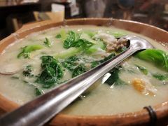 咸蛋黄芥菜煲-紫金食坊(江南西路店)