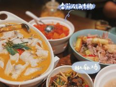 烧椒鲈鱼-粗茶淡饭·隐庐私厨(东亭店)