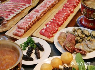 今天带旺仔来富力凯悦酒店吃自助小火锅啦 餐厅新上的特