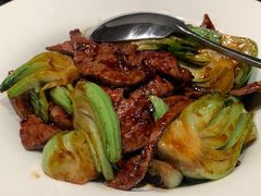 菜梗炒猪肝-菲乐餐厅(三十年经营·湖滨路店)