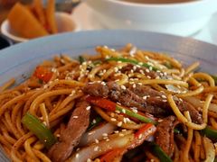 黑椒牛柳丝炒意粉-JUKEBOX玖部音乐餐厅(华侨城店)