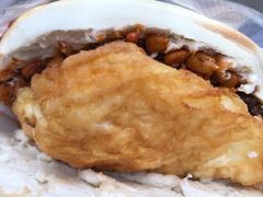 蛋菜夹馍-清真马乐贝腊牛肉蛋黄菜夹馍(马蓉洒金桥店)