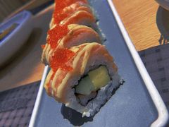 纹火三文鱼握寿司-林妈妈村·日式料理(宝山万达店)
