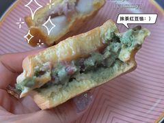抹茶红豆车轮饼-半饱台式茶点