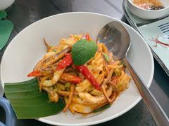咸蛋黄鱿鱼-帕蓝·暹罗料理(大学路店)