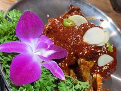 -明洞阿姨·韩式酱蟹烤肉·创意料理(三元桥店)