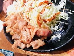 生姜烧肉定食-铃木食堂(帽儿胡同店)