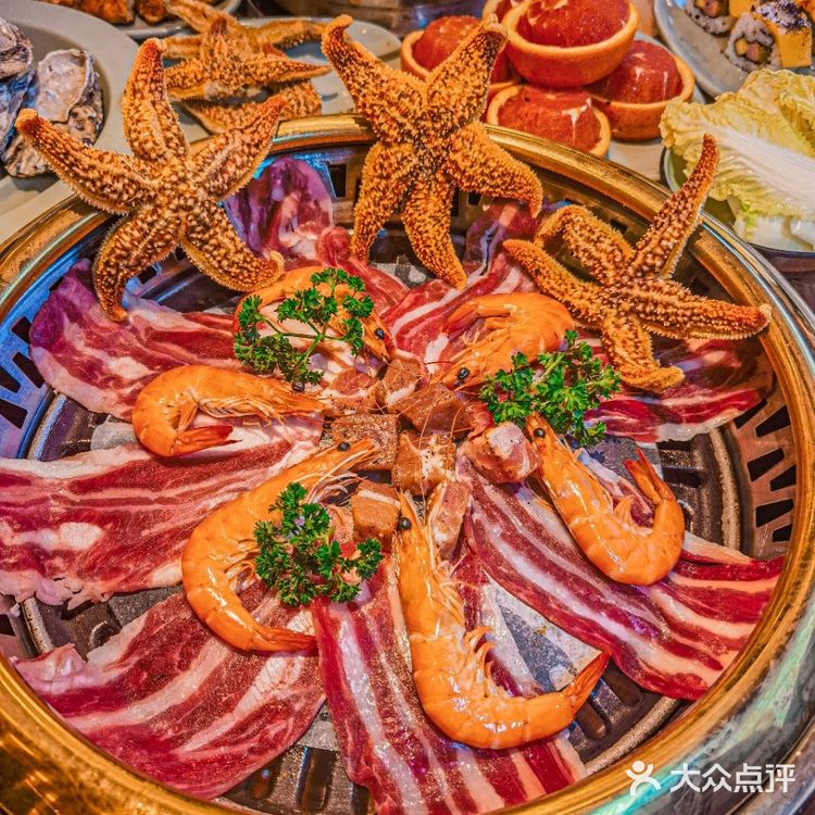 真的是重庆海鲜自助的天花板了,优质和牛牛肉也是随便吃