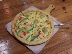 榴莲海鲜双拼披萨-彼芝奇比萨(红坊店)