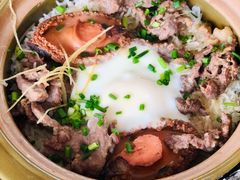 窝蛋牛肉煲仔饭-崖口煲仔饭
