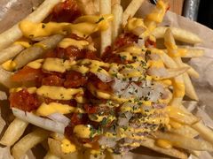 泡菜薯条-包装马车·韩国料理·포장마차