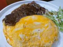 黑椒牛扒蛋包饭-锦园春香港茶餐厅(西海湾旗舰店)