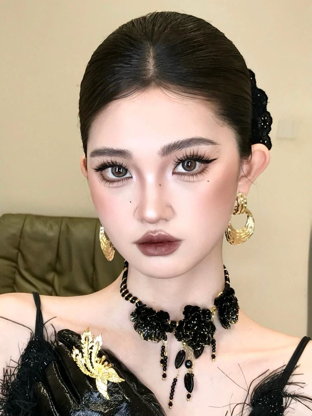 学做模特级妆容