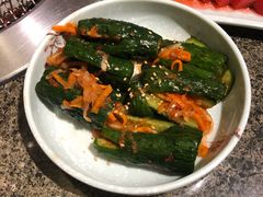 黄瓜夹菜-梦山水日本烧肉(五四广场店)